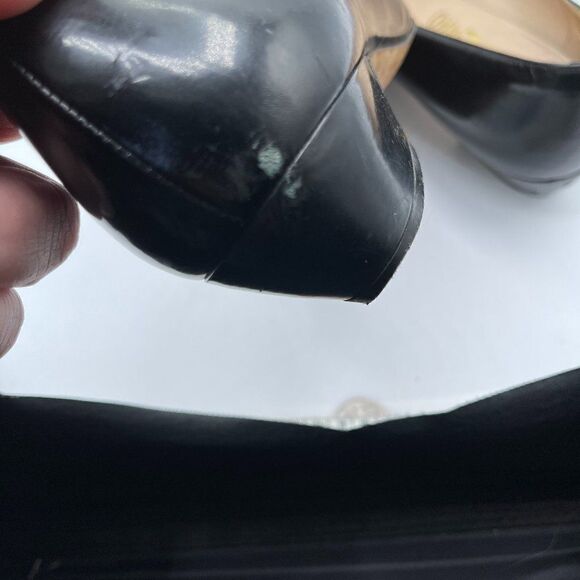 Vintage SALVATORE FERRAGAMO Leather Pump 10 - Picture 7 of 16